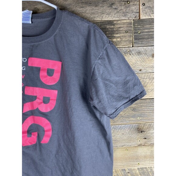 Unisex PRG Sz XL Gray Short Sleeve Quote T-Shirt We Can Do Better - Picture 4 of 10